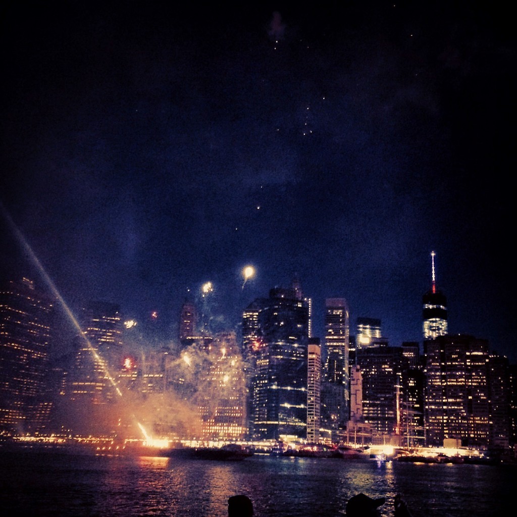 Manhattan 4th July fireworks