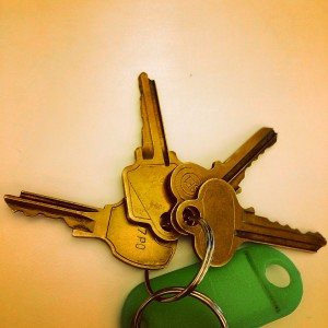 apartment keys