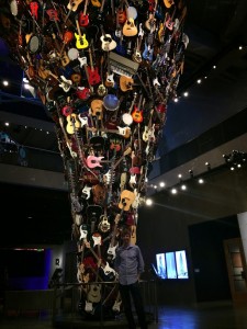 EMP Museum - guitar installation