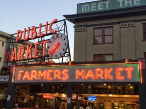 Pike Place Market clock