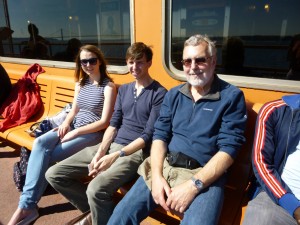 Staten Island Ferry Sam, Jo, Dad