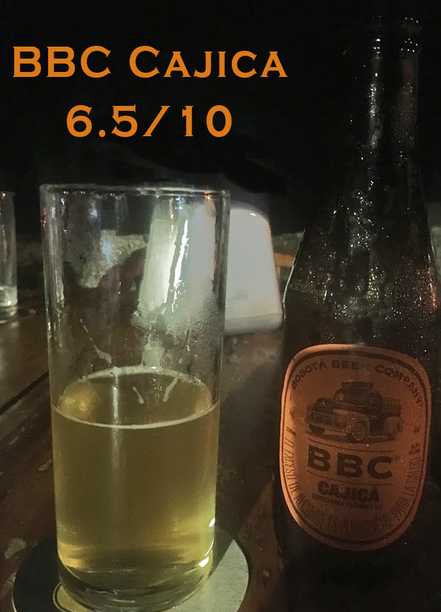 Bogota Beer Company Cajica beer