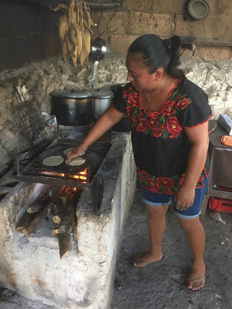Tortilla cooking