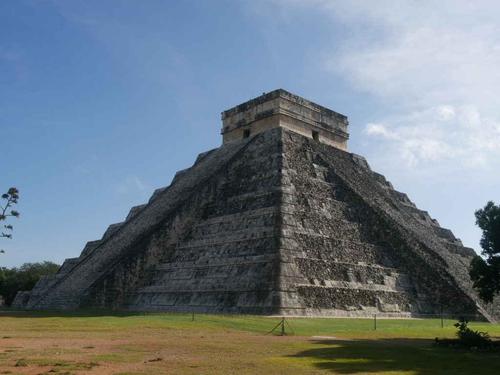 Chichen Itza, one of the modern seven wonders of he world