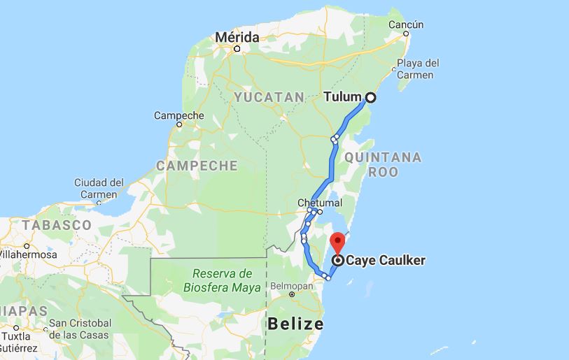 Mexico to Belize, via the Chicken Bus - Central and South America
