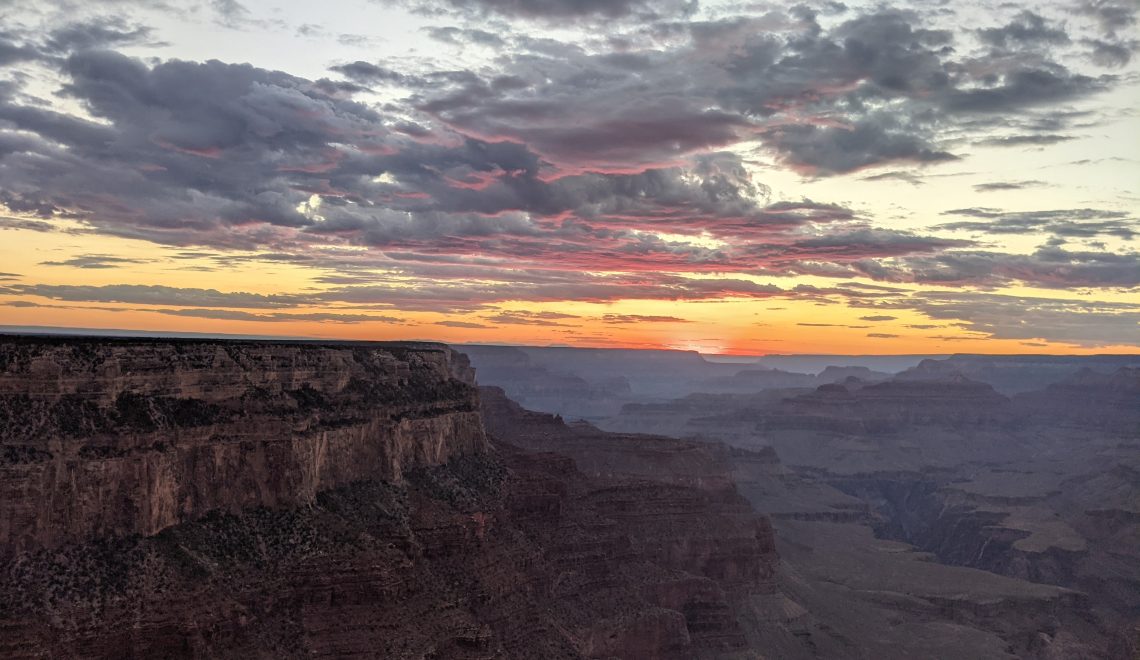 Grand Canyon at sunset