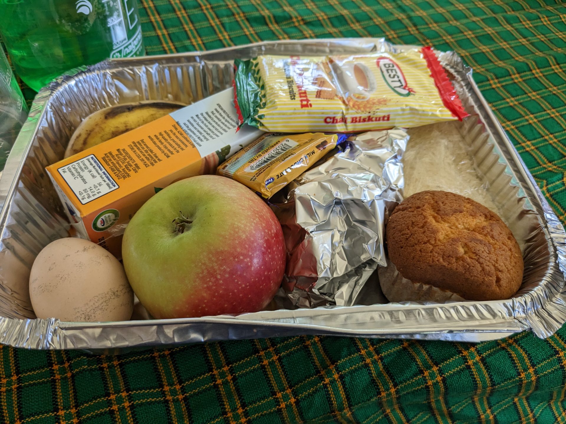 Lunch box before we start Kili day one proper