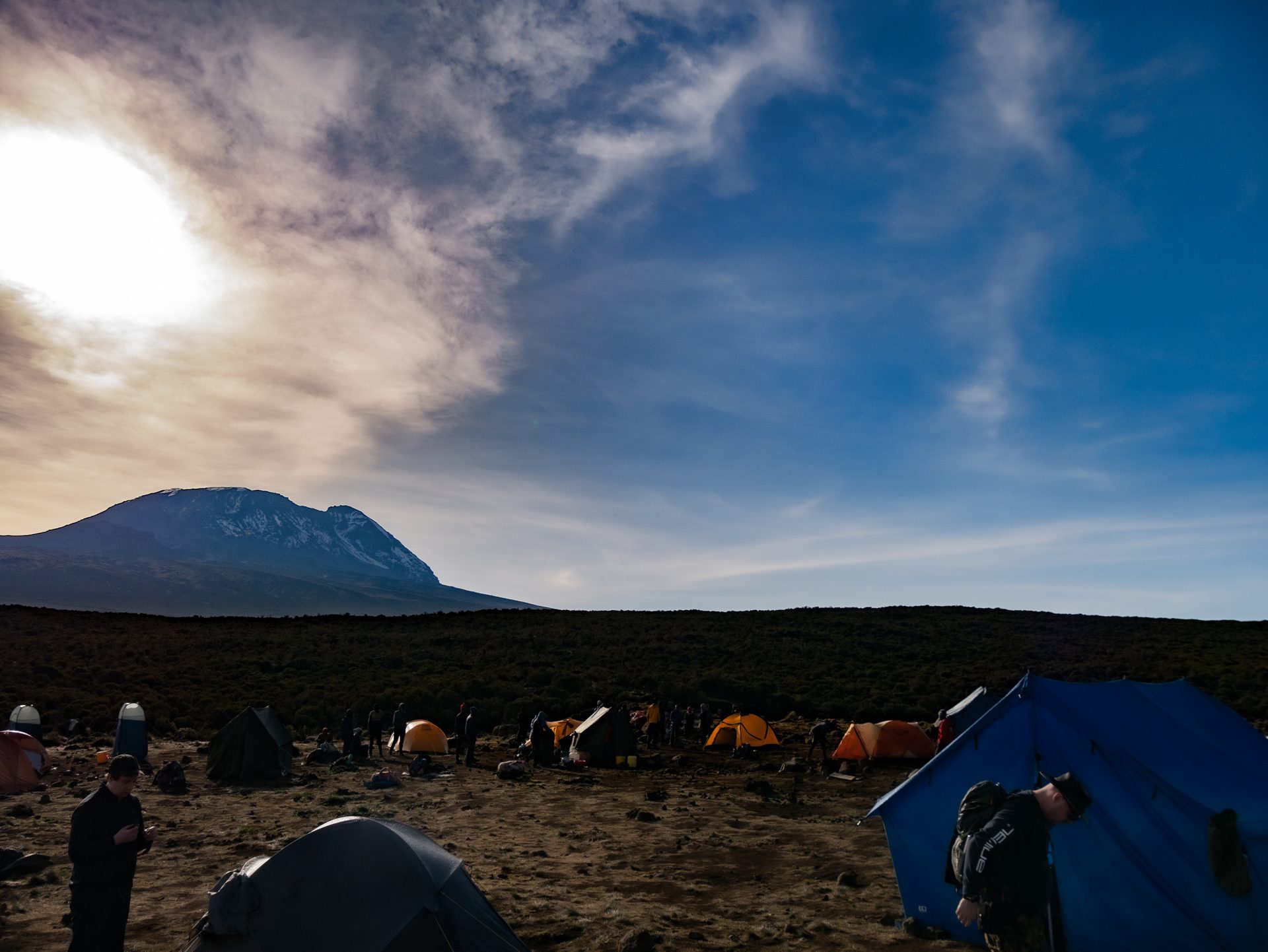 Kilimanjaro from Shira 1